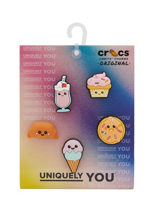 Main View - Click To Enlarge - CROCS - Mini 3D Pastry Shop Jibbitz Charm — Set Of 5