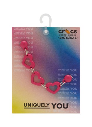 Main View - Click To Enlarge - CROCS - Heart Chain Jibbitz Charm