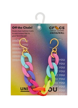 Main View - Click To Enlarge - CROCS - Rainbow Strap Chain Jibbitz Charm