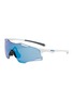 Main View - Click To Enlarge - OAKLEY - Cybr Zero Injected Rectangle Sunglasses