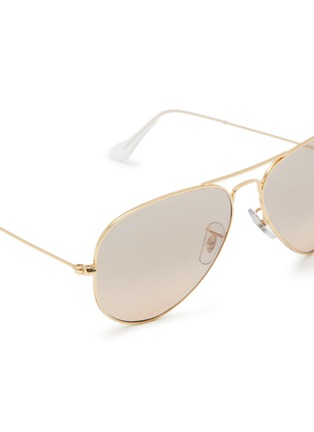 Detail View - Click To Enlarge - RAY-BAN - Metal Pilot Unisex Sunglasses