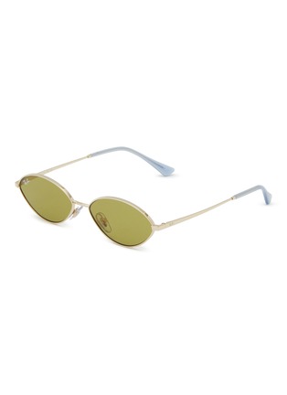 Main View - Click To Enlarge - RAY-BAN - Metal Oval Unisex Sunglasses