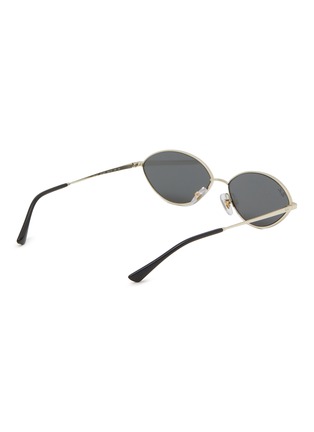 Figure View - Click To Enlarge - RAY-BAN - Metal Oval Unisex Sunglasses