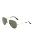 Main View - Click To Enlarge - RAY-BAN - Metal Aviator Unisex Sunglasses