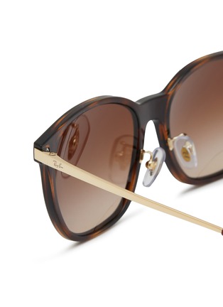 Detail View - Click To Enlarge - RAY-BAN - Injected Frame Square Unisex Sunglasses