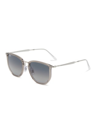 Main View - Click To Enlarge - RAY-BAN - Acetate Metal Irregular Unisex Sunglasses