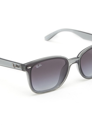 Detail View - Click To Enlarge - RAY-BAN - Acetate Rectangle Unisex Sunglasses