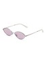 Main View - Click To Enlarge - RAY-BAN - Metal Oval Unisex Sunglasses