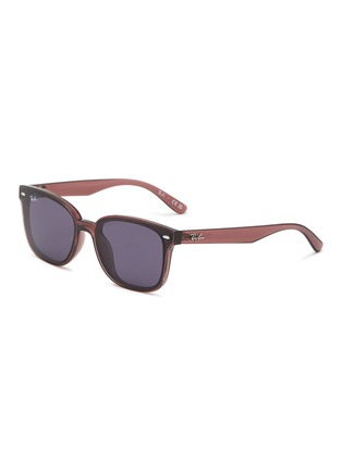 Main View - Click To Enlarge - RAY-BAN - Nylon Rectangle Unisex Sunglasses