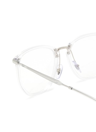 Detail View - Click To Enlarge - RAY-BAN - Acetate Irregular Optical Glasses