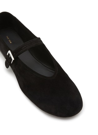 Detail View - Click To Enlarge - THE ROW - Boheme Suede Mary Jane Flats