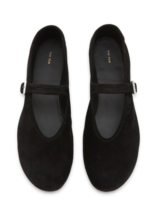 THE ROW | Boheme Suede Mary Jane Flats