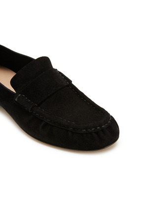 Detail View - Click To Enlarge - THE ROW - Suede Mocassins