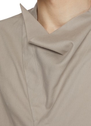  - RICK OWENS  - Flannel Island Cotton Wool Shirt