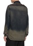 Back View - Click To Enlarge - RICK OWENS  - Fogpocket Degrade Denim Outer Shirt