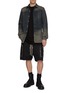 Figure View - Click To Enlarge - RICK OWENS  - Fogpocket Degrade Denim Outer Shirt