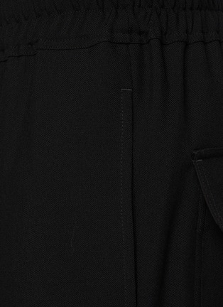  - RICK OWENS  - Drawstring Slim Wool Pants