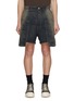 Main View - Click To Enlarge - RICK OWENS  - Stefan Degrade Denim Cargo Short