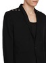  - RICK OWENS  - Fogpocket Grainde Proudre New Wool Blazer