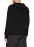 Back View - Click To Enlarge - RICK OWENS  - Extra Long Drawstring Hoodie