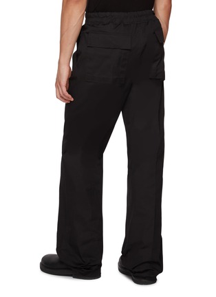Back View - Click To Enlarge - RICK OWENS  - Dietrich Drawstring Straigh Leg Pants
