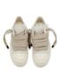 Detail View - Click To Enlarge - RICK OWENS  - Jumbolace Calf Hair Women's Low Top Sneakers
