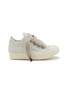 Main View - Click To Enlarge - RICK OWENS  - Jumbolace Calf Hair Women's Low Top Sneakers