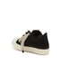  - RICK OWENS  - Jumbolace Calf Hair Women's Low Top Sneakers