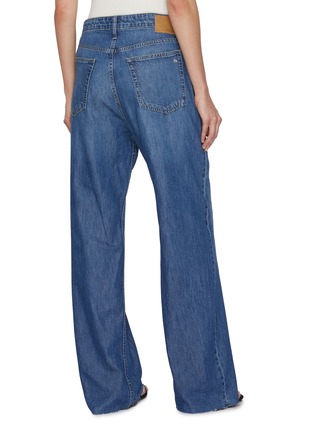 Back View - Click To Enlarge - RAG & BONE - Featherweight Logan Medium Wash Jeans