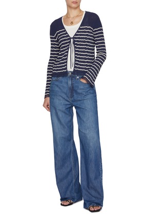 Figure View - Click To Enlarge - RAG & BONE - Featherweight Logan Medium Wash Jeans