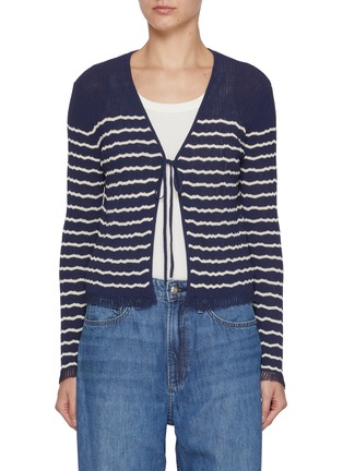 Main View - Click To Enlarge - RAG & BONE - Chiara Striped Cardigan