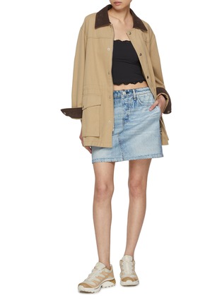 Figure View - Click To Enlarge - RAG & BONE - Miramar Cotton Mini Skirt