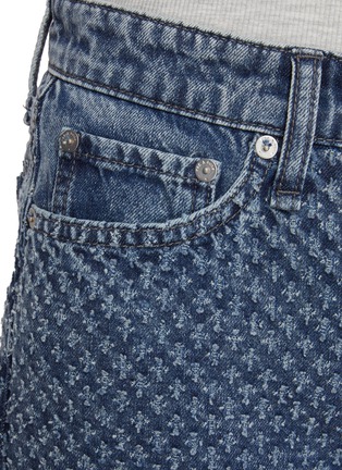  - RAG & BONE - Logan Frayed Dark Wash Jeans