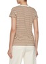 Back View - Click To Enlarge - RAG & BONE - The Slub Stripe Cotton T-shirt