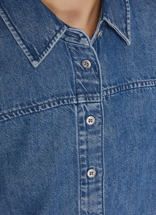 - RAG & BONE - Stevie Featherweight Medium Wash Denim Shirt