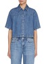 Main View - Click To Enlarge - RAG & BONE - Stevie Featherweight Medium Wash Denim Shirt