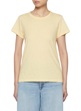 Main View - Click To Enlarge - RAG & BONE - The Slub Crewneck Cotton T-Shirt