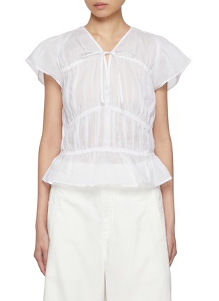 Main View - Click To Enlarge - RAG & BONE - Valentina Ramie Top