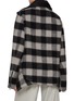 Back View - Click To Enlarge - RICK OWENS  - Plaid Wool Explorer Jacket