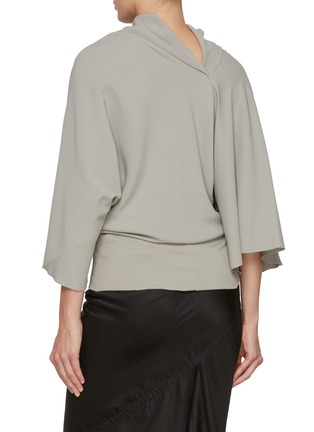 Back View - Click To Enlarge - RICK OWENS  - Draped Cylinder Top