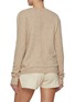 Back View - Click To Enlarge - RICK OWENS  - Sliced Knit Sweater
