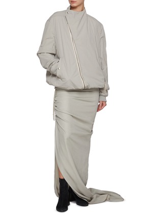 Figure View - Click To Enlarge - RICK OWENS  - Edfu Maxi Skirt