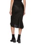 Back View - Click To Enlarge - RICK OWENS  - Bias Cut Knee Satin Skirt