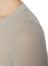  - RICK OWENS  - Ribbed Jersey Long-Sleeve Tee