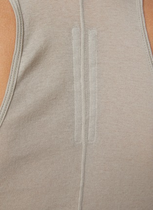  - RICK OWENS  - Sheer Cotton Jersey Tank Top