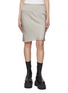 Main View - Click To Enlarge - RICK OWENS  - Bias Cut Satin Mini Skirt