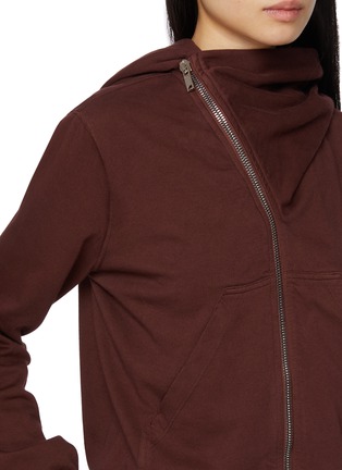  - RICK OWENS DRKSHDW - Long Sleeve Zip Up Cotton Mountain Hoodie