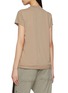 Back View - Click To Enlarge - RICK OWENS DRKSHDW - Short Sleeve Logo Cotton T-Shirt