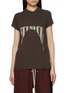 Main View - Click To Enlarge - RICK OWENS DRKSHDW - Short Sleeve Logo Cotton T-Shirt