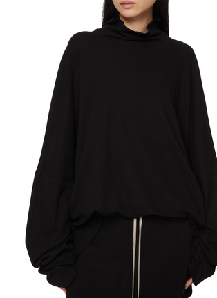  - RICK OWENS DRKSHDW - Long Sleeve Slouchy Cotton Top